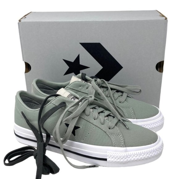 Converse CONS One Star Pro OX Low Top Canvas Gray Women's Size Sneakers 172634C - Picture 5 of 12